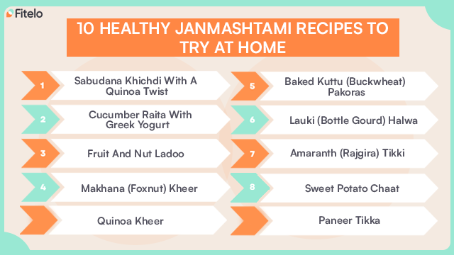 10 Healthy Janmashtami Recipes To Try At Home 