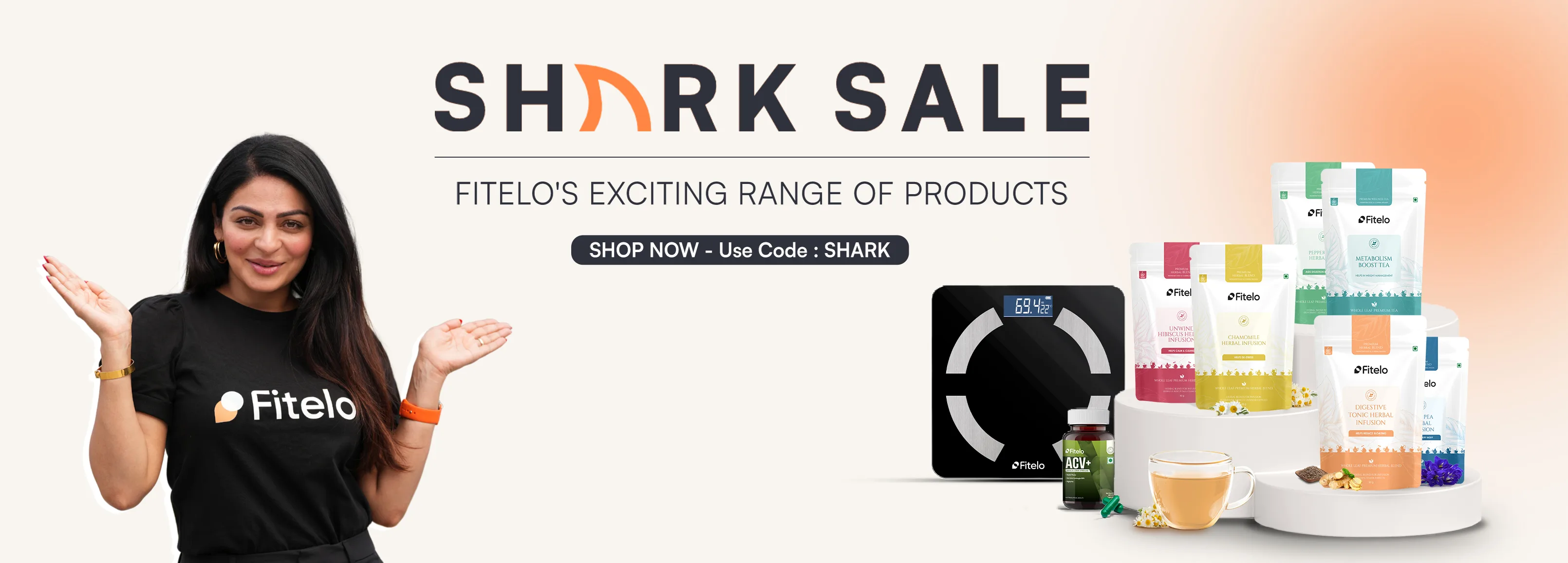 Fitelo store hero banner