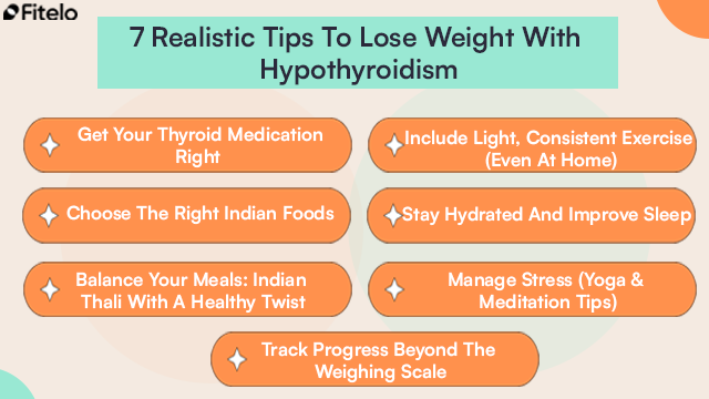 tips to lose weight with hypothyroidism