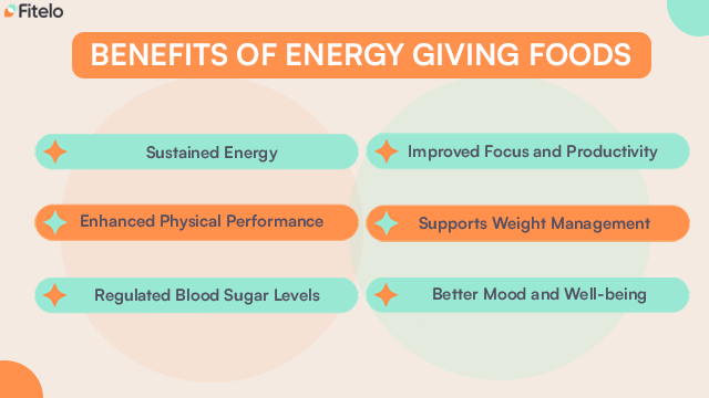 Benefits Of Energy Giving Foods