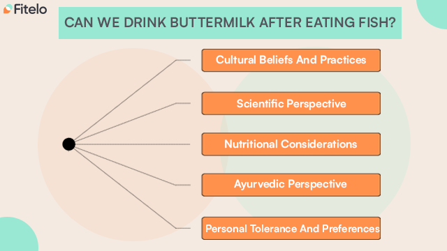 Can We Drink Buttermilk After Eating Fish? 