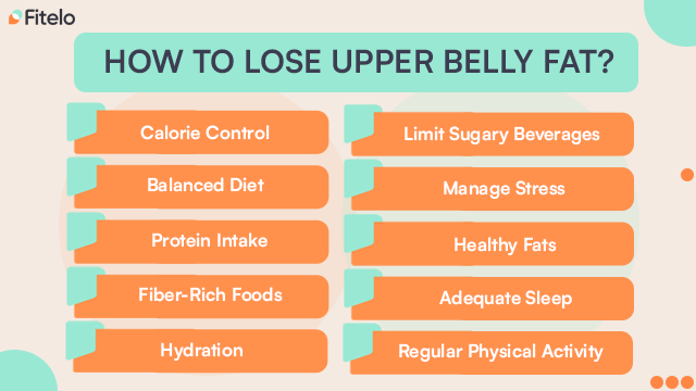 How To Lose Upper Belly Fat?