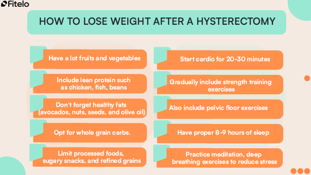 How To Lose Weight After A Hysterectomy