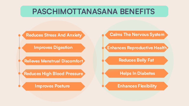 Paschimottanasana Benefits