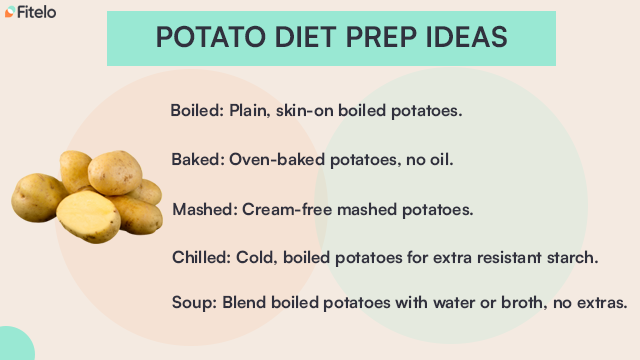 potato diet prep ideas