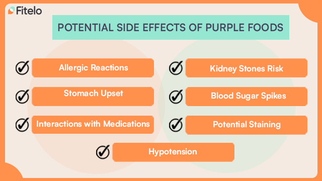 Potential Side Effects Of Purple Foods