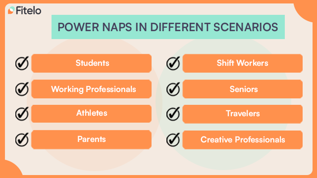 Power Naps In Different Scenarios