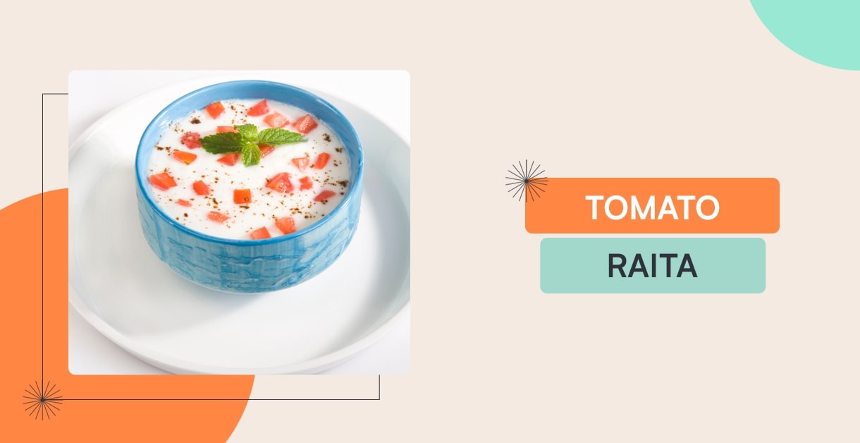 Tomato Raita Recipe: 5 Minutes Easy And Quick Indian Delight
