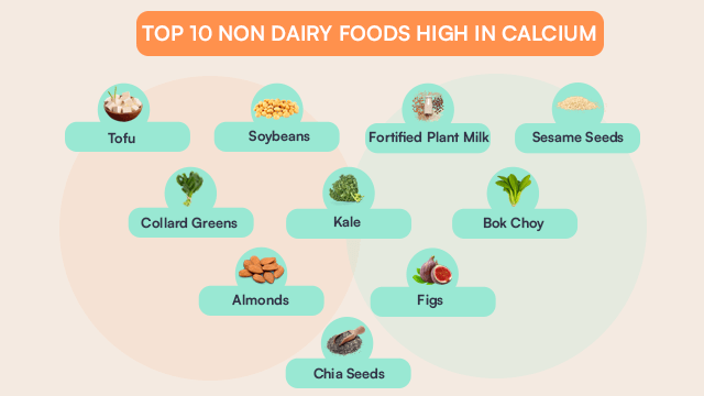 10 Calcium-Rich Non-Dairy Foods For Strong Bones