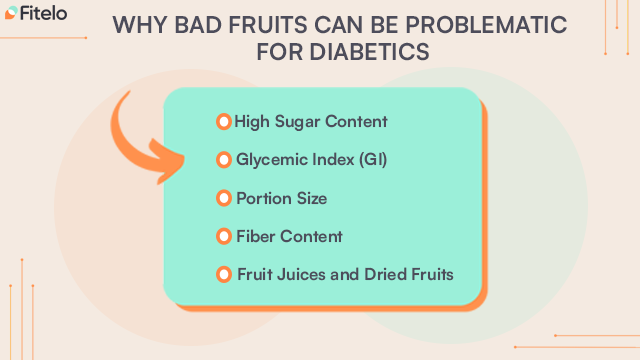 Why Bad Fruits Can Be Problematic For Diabetics?