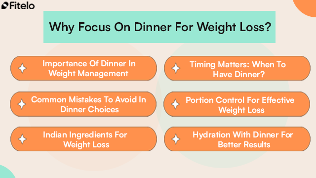 Why Focus On Dinner For Weight Loss