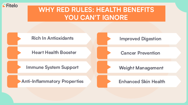 Benefits Of Red Veggies!
