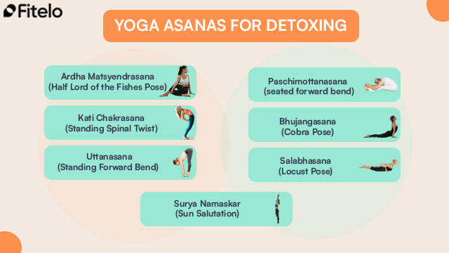 Yoga asanas for detoxing