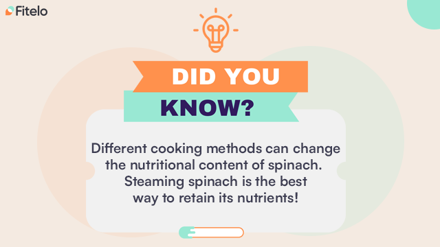 facts about spinach