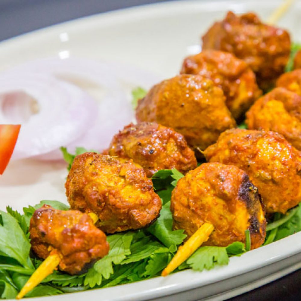 Indian Style Mushroom Tikka Recipe Fitelo