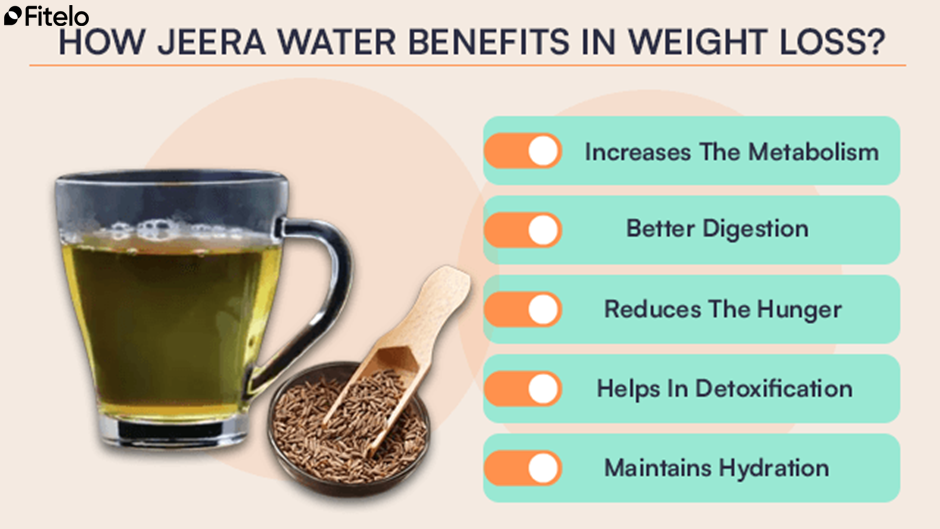 How Jeera Water Benefits In Weight Loss?
